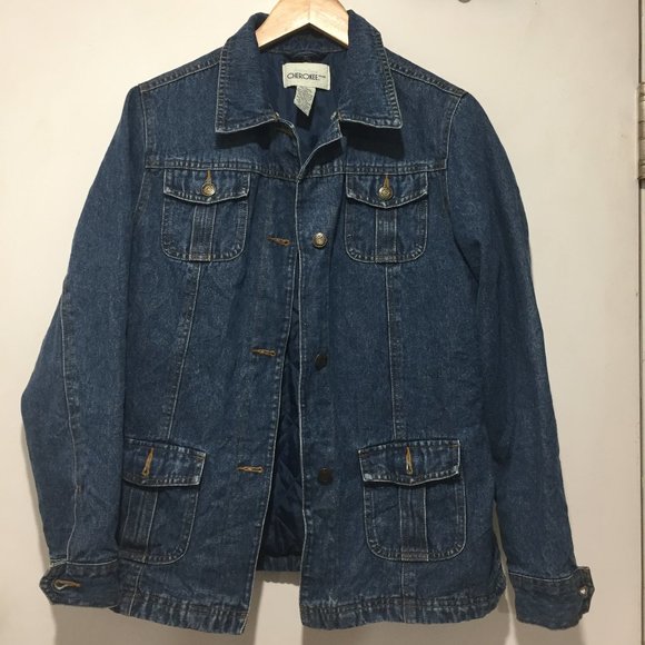 VINTAGE CHEROKEE DENIM JACKETS SIZE XL - Picture 2 of 4